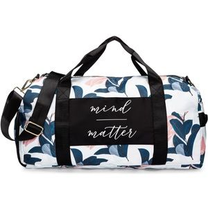 Floral Duffel Gym + Travel Bag